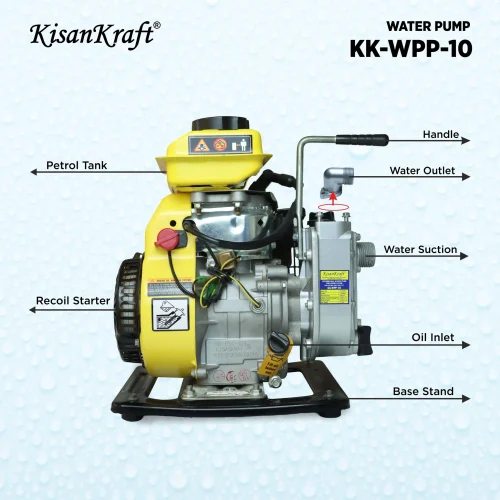 KK-WPP-10* KisanKraft KK-WPP-10, 4-stroke 98-cc 1 inch Agriculture Water Pump