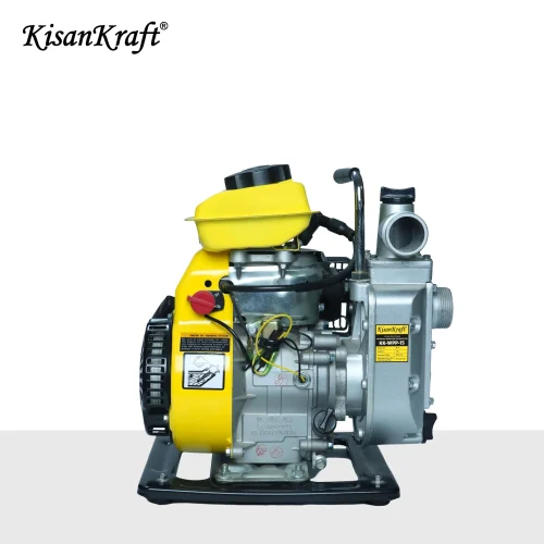 KK-WPP-15 Kisankraft 1.5 inch Petrol Operated Agriculture Water Pump with Accessories | KK-WPP-15